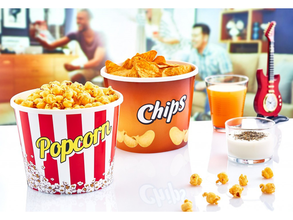 MAKRO - Dóza na popcorn 2,2l rôzne dekory