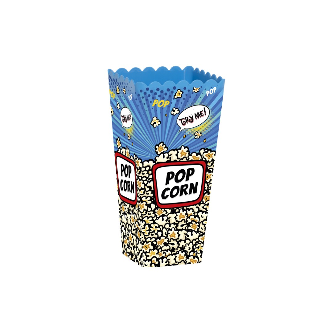 MAKRO - Miska 1,3l Popcorn modrá