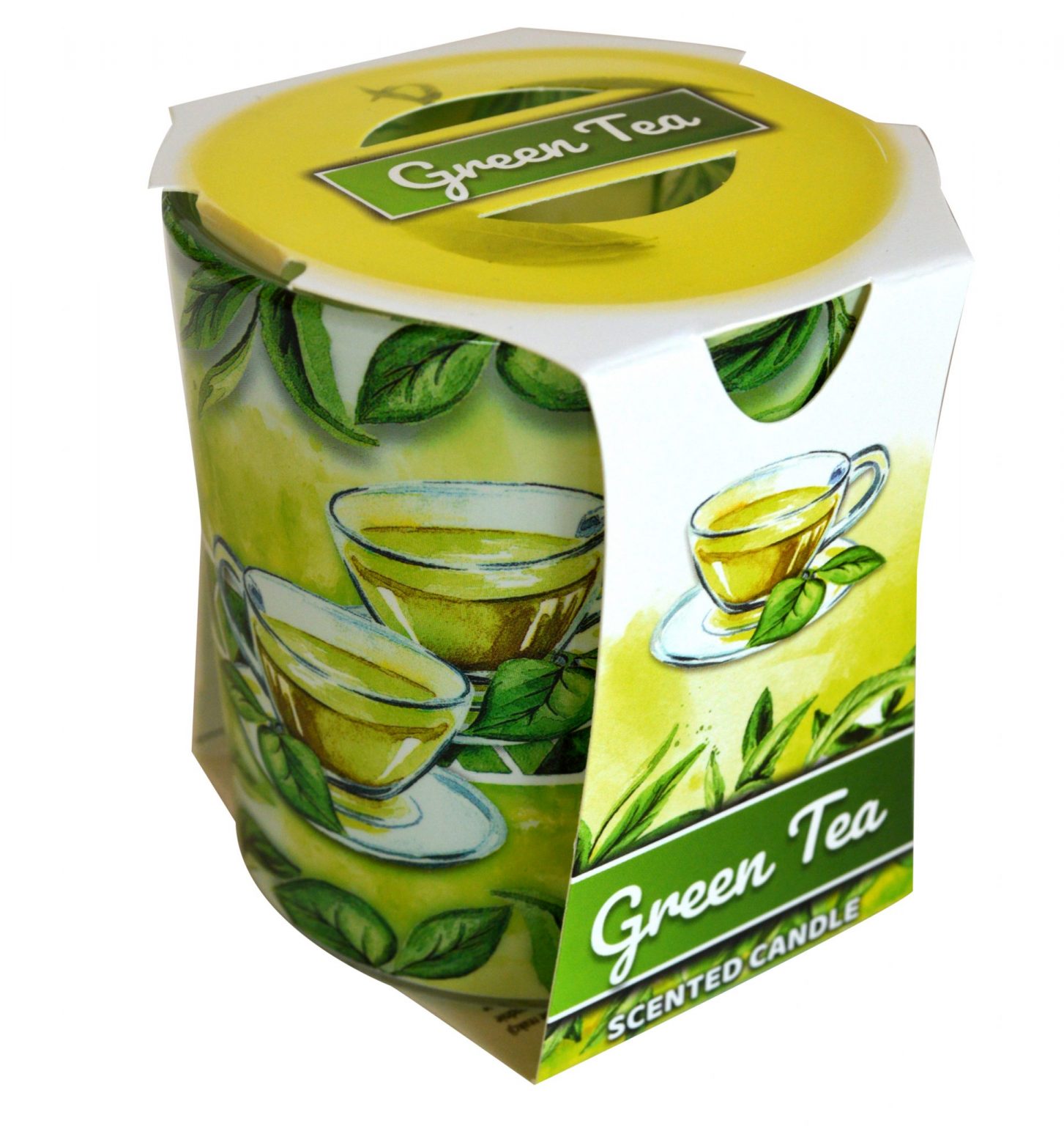 MAKRO - Sviečka v skle Green Tea