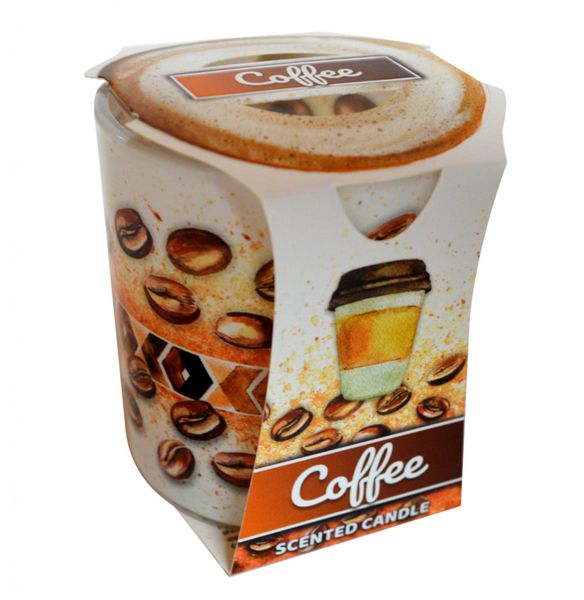 MAKRO - Sviečka v skle Coffee