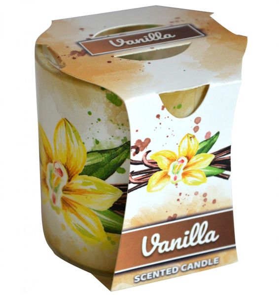 MAKRO - Sviečka v skle Vanilla