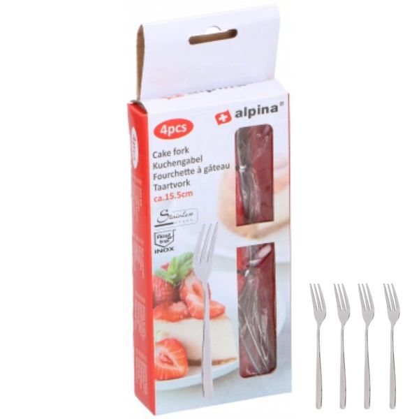 MAKRO - Vidlička dezertná 15,5cm 4ks